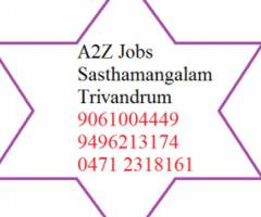 Wanted Showroom Staffs at Malabar Group in Trivandrum