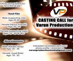 Casting Call for Fresh & aspiring actor / actress & models