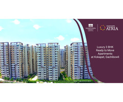 Rajapushpa Atria - Gated Community Apartments in Kokapet | Apartments for Sale in Kokapet