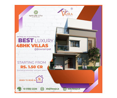 Gated Community Villas near Bowrampet | Vajradevelopers