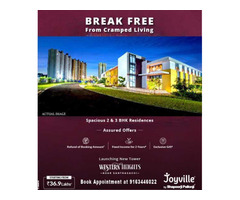 Royale Homes - 2 BR, 615 ft² – 2 BHK 615sq.ft  Only 36Lacks Near Santragachi Station