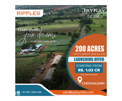 Open Plots for sale In Cheemaldari | JayKay Infra