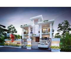 3D Power- the best ever designing firm  - 3D Bungalow Elevation Designing - Image 3