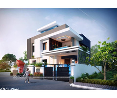 3D Power- the best ever designing firm  - 3D Bungalow Elevation Designing - Image 5