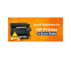 How to Fix HP Printer in Error State issue Online ?