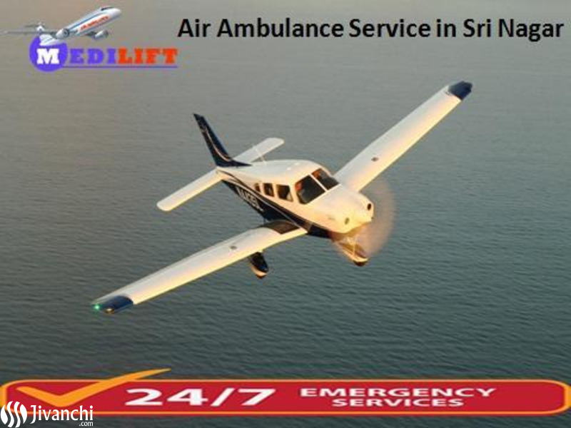 Medilift - Air Ambulance Service in Sri Nagar - Quick and Fast - 1