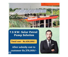 Buy Eco-friendly Solar Petrol pump solutions - 5KW at just ₹ 217,500 in Punjab