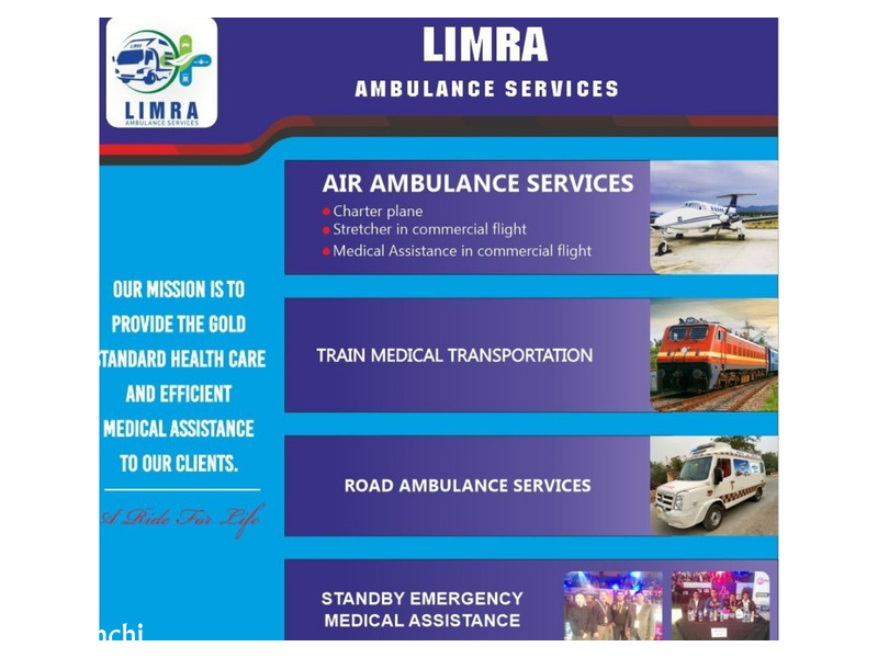 Ambulance Services in Jharkhand | Limra Ambulance - 1