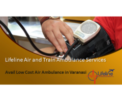 Minimum fare Air Ambulance in Varanasi in Varanasi
