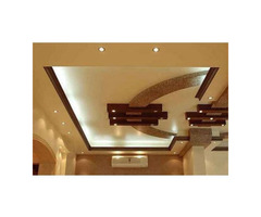 False ceiling contractors - Gypsum false ceiling, cornice, pillar arch, wallcare putty and pop putty - Image 2