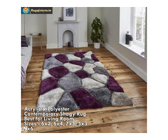 Buy shaggy carpets online - HQ Designs Soft Shaggy Feel - Image 3