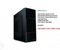 Intel Dualcore CPU 6,900 only
