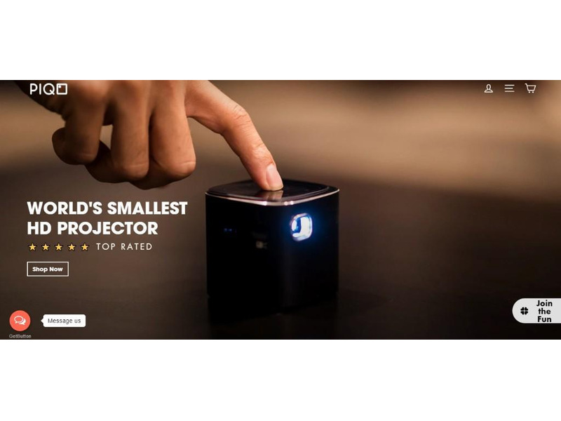 Worlds smallest HD Projector - Fit in your bag with ease - PIQO. - 1
