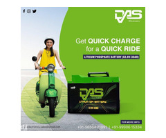 Das Electronics - the manufacturing and supplies of lithium ion batteries for electric scooter
