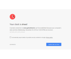 Your Clock is Ahead Error In Chrome Mac: Reasons and Solution
