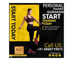 Hire the Personal fitness coach at home Gurgaon from Active Fit