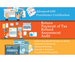 GST Course in Delhi, Janakpuri, SLA Taxation  Institute, Income Tax, Accounting Training Certificati