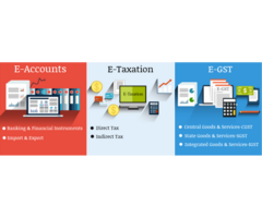 E-Accounting Institute in Delhi, Shahdara, SLA Taxation Course, ITR, TDS, GST Training Certification