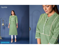 WHOLESALE COLORS COTTON CASUAL WEAR | FANCY KURTI - Image 3