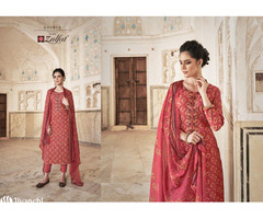 Dazzling Rayon Print Suit Set - Zulfat Designer Suits - SAVERA - Image 1