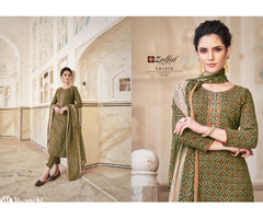 Dazzling Rayon Print Suit Set - Zulfat Designer Suits - SAVERA - Image 3