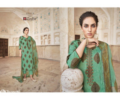 Dazzling Rayon Print Suit Set - Zulfat Designer Suits - SAVERA - Image 4