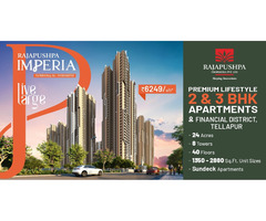 Premium Lifestyle 2 & 3 BHK Apartments for Sale in Tellapur