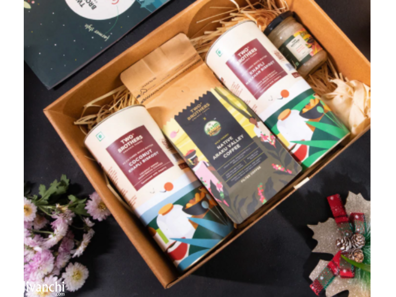 Biskoot 2 Varieties + Coffee Artisanal Hamper - Limited Edition – Two Brothers Organic Farms - 1
