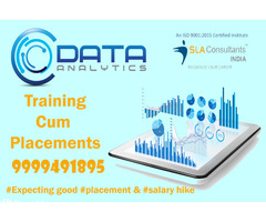 Data Analytics Course,100% Job, Salary upto 5.5 LPA, Analyst Training Classes,SLA Consultants, Delhi