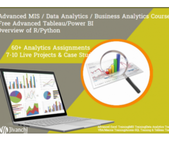 MIS Course in New Delhi, Ghaziabad, SLA Analytics Institute, Excel, VBA, SQL, Power BI, Python Certi