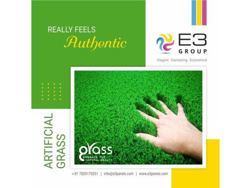 E3 Artificial Grass Manufacturer Delhi - 1