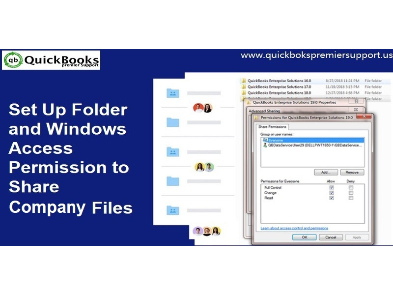 How to Set up folder and Windows Access Permissions to Share Company Files - 1