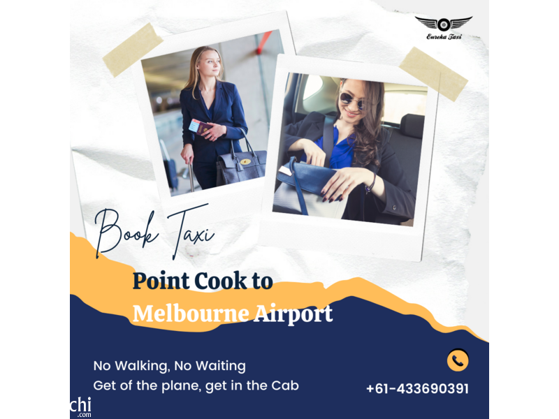 Book Taxi Point Cook to Melbourne Airport - 1