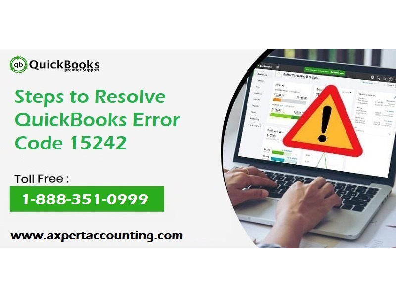 How to Fix QuickBooks Error Code 15242 - 1