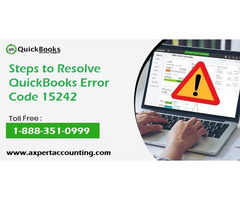 How to Fix QuickBooks Error Code 15242