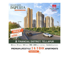 Apartments for sale in tellapur - Rajapushpa Imperia