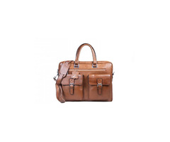 100% Genuine Leather Bags for Men | Hugme Fashion - Image 5