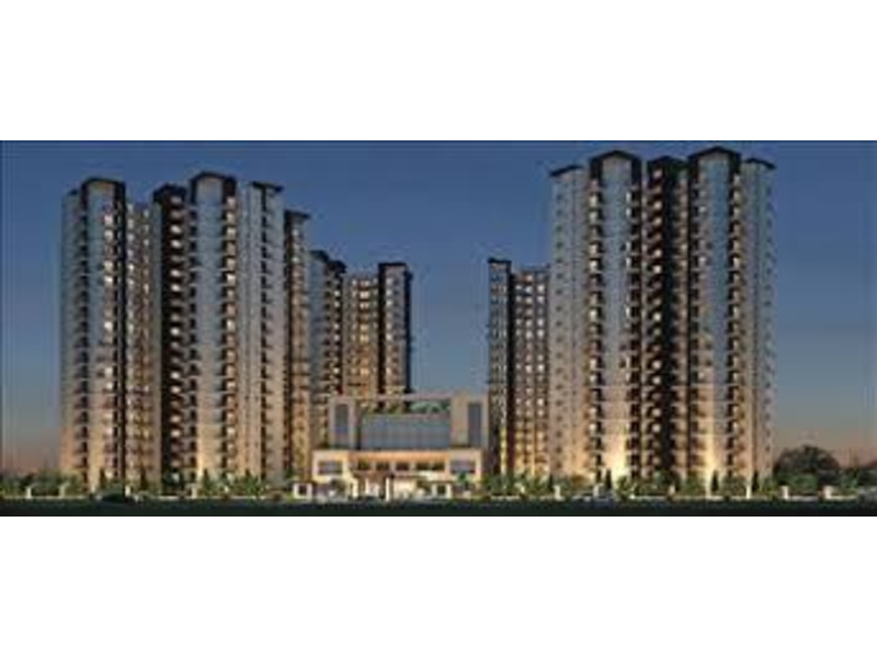 There is a very good site plan here that too in Eros Sampoornam site plan - 1