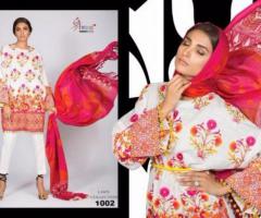 Sana safinaz suits by shree fabs at my style store