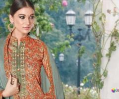 Blossom 11 suits by sanskruti silk mills at my style store