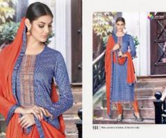 Blossom 11 suits by sanskruti silk mills at my style store