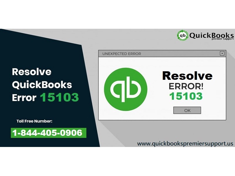 How to fix QuickBooks error code 15103? - 1