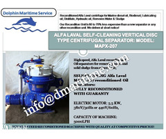 Alfa laval centrifuge, oil purifier, oil separator, MAPX-207, MOPX-207, MAPX-309, MOPX-309, MAPX-205