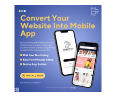 Convert Your Website To App - Shopify Native App Builder