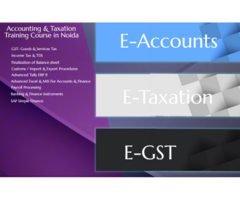 Accounting Course, 100% Job, Salary upto 5 LPA, GST, SAP FICO Training Certification, Noida, Sector