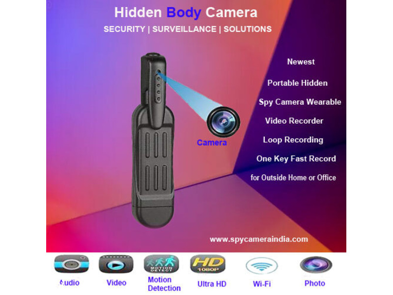 Newest Hidden Body Camera Wearable Sale Top Deals 2022 - 1