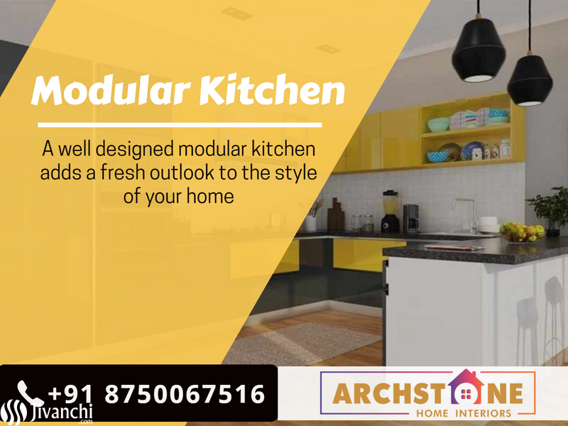 Interior Designer in Noida Cost, Modular Kitchen In Noida Extension - 4