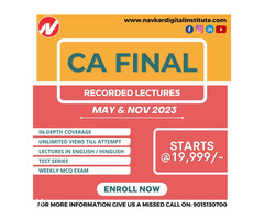 Buy CA Final Video Lectures & Pendrive Classes from Navkar Digital Institute - Image 10