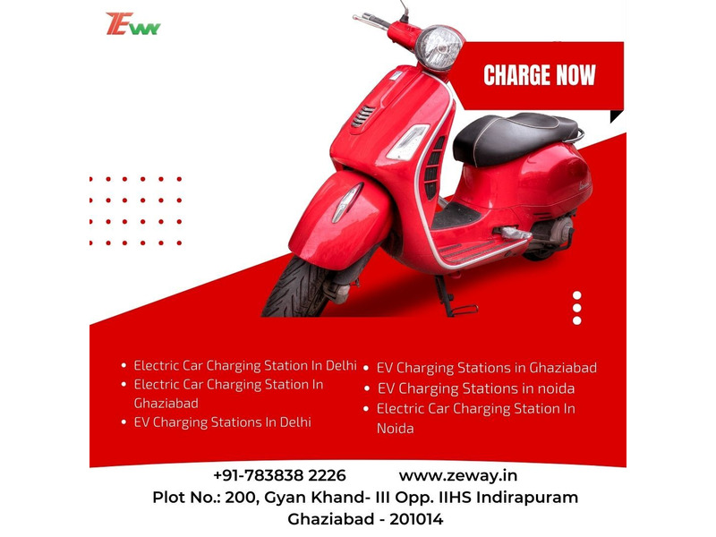 Electric Car Charging Station In Ghaziabad - 1