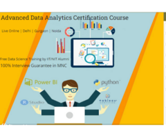 Data Analytics Certification in Saket, Delhi, SLA Analyst Classes, Python, Tableau, Power BI Trainin